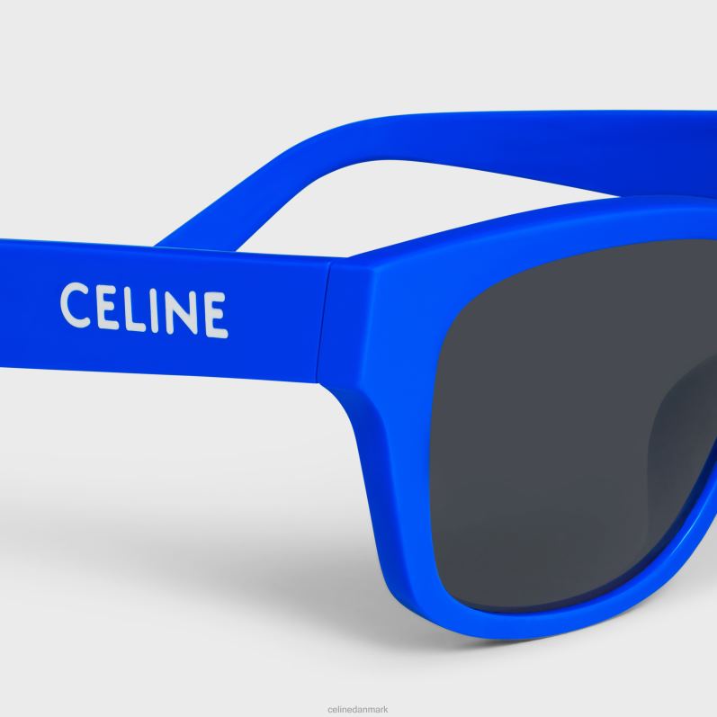 CELINE Mænd monochroms 05 solbriller i acetat F44FV2226 tilbehør kongeblå