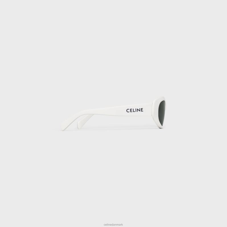 CELINE Mænd monochroms 07 solbriller i acetat F44FV2187 tilbehør hvid