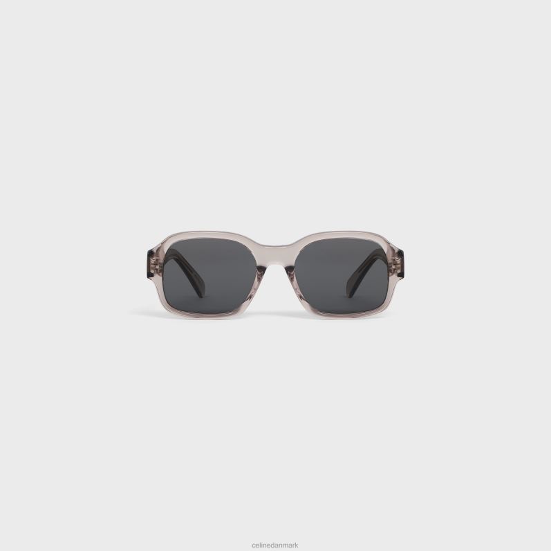 CELINE Mænd sort stel 49 solbriller i acetat F44FV2212 tilbehør gennemsigtig taupe