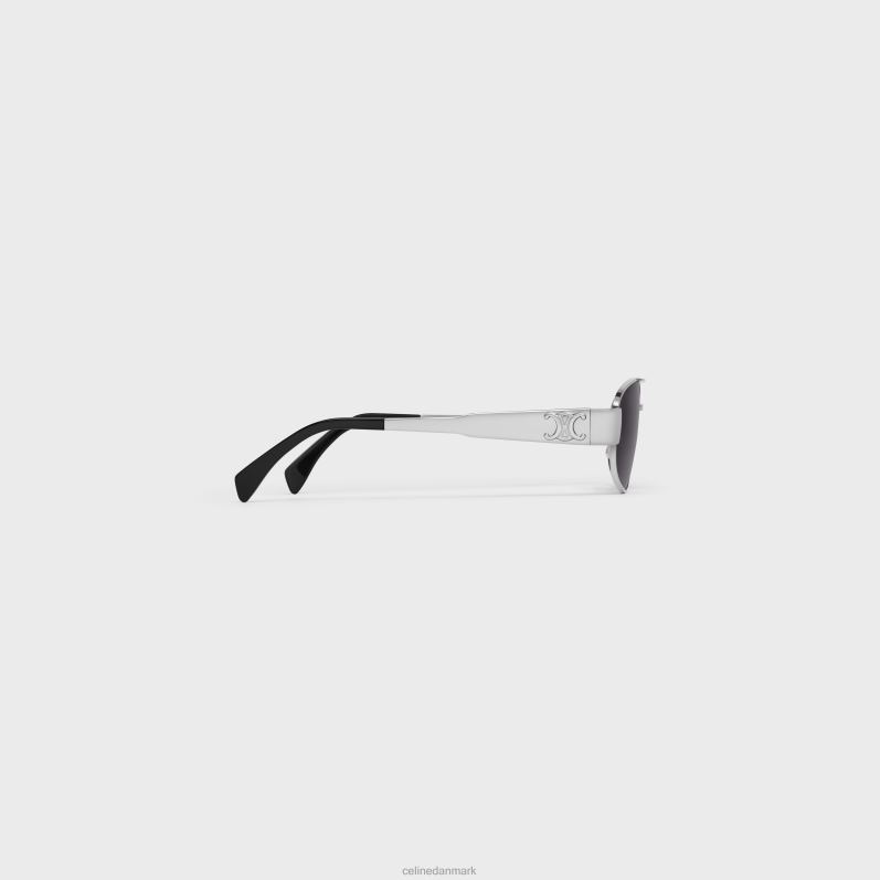 CELINE Mænd triomphe metal 03 solbriller i metal F44FV2185 tilbehør sølv/røg