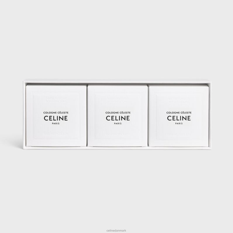 CELINE unisex parfumerede sæber setcologne celeste 3x100g F44FV1476 tilbehør én farve