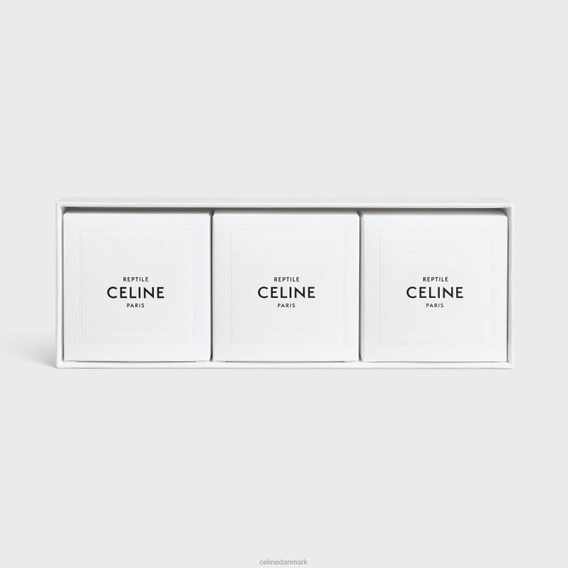 CELINE unisex parfumerede sæber setreptile 3x100g F44FV1477 tilbehør én farve