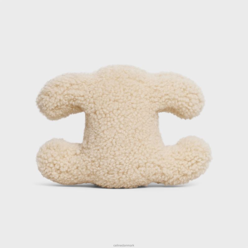 CELINE Mænd triomphe blødt legetøj i shearling F44FV1705 tilbehør beige