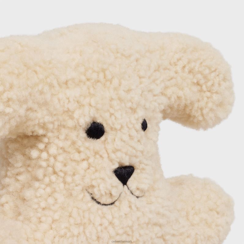 CELINE Mænd triomphe blødt legetøj i shearling F44FV1705 tilbehør beige